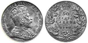 Edward VII Half Dollar